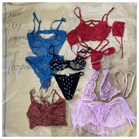 Sous-vêtements en maille filet de pêche pour femmes, sexy, ajustés, respirants, en tissu tricoté, taille exotique, vente en gros