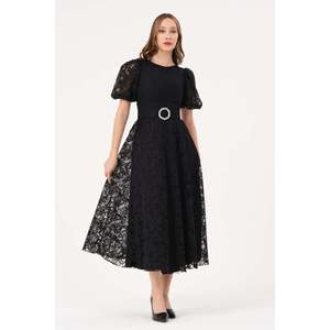 Haut décontracté polyvalent noir pour femme DANS, modèle 1592, coupe confortable, tailles 36-42 pour un usage quotidien - Product Image 1