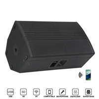 Haut-parleur PA actif professionnel 4800W 15 pouces 2 voies DSP lecteur MP3 BT TWS moniteur extérieur fête événement Concert DJ système de son