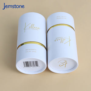 Tubo de Papel Protector para Frascos de Vidrio de Perfume y Aceites Esenciales, Impreso Personalizado, Biodegradable, de Cartón Artesanal - Product Image 4