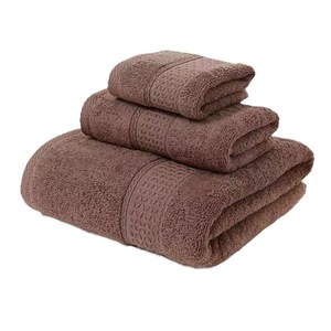 Pure Cotton <b>Towel</b> <b>Set</b> 3-Piece <b>Bath</b> Face Hand <b>Towels</b> Skin-Friendly Gift Box Minimalist Style - Product Image 5