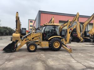 Chargeur rétrocaveuse Caterpillar 420F d'occasion avec moteur central Shanghai utilisé pour l'excavatrice Cat 416 Retro à vendre - Product Image 2