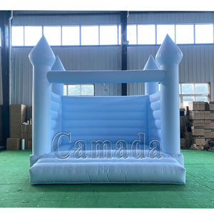 Blow up 8ft Inflatable Bounce House Baby Blue Pink Indoor Outdoor for Toddler 800kg Capacity Easy Setup Ready to Ship - Product Image 6