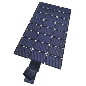 Chargeur étanche pliant Banque d'énergie mobile Panneau solaire pliable Portable 200W Watts 900D Tissu, Couleur optionnelle 5V 2.1A ETFE - Product Image 1
