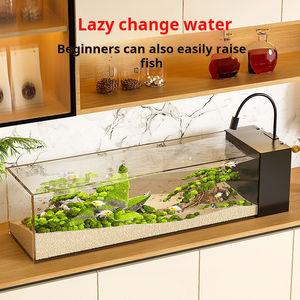 Aquarium Écologique 5W en Verre Ultra-Clair 220V 2025, Paysage de Bureau pour Salon, pour Poissons Rouges et Poissons d'Amérique du Sud, Nouveau - Product Image 3