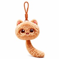 Porte-clés en peluche chat mignon, pendentif IA, jouet interactif doux et suspendu pour enfants de 5 à 7 ans