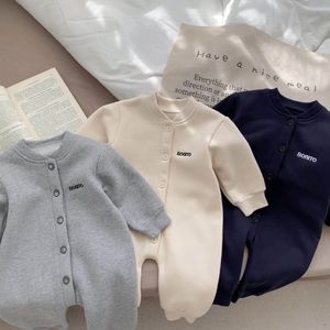 Детский хлопковый комбинезон с длинным рукавом - Product Image 2