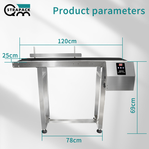 Endüstriyel mürekkep püskürtmeli yazıcı ambalajı için 1.5 m 1.2m 1m standart konveyör bant üretim hatları - Product Image 6