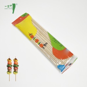 Tre dùng một lần <span class=keywords><strong>Picks</strong></span> BBQ xiên nhiệt kháng Tính năng cấp thực phẩm Pick thực phẩm trái cây với biểu tượng tùy chỉnh mẫu miễn phí trong túi - Product Image 2