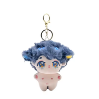 Nouveau 11cm Mini porte-clés en peluche personnalisés Mini jouets en peluche doux et mignon Porte-clés sac à dos en peluche