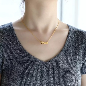 Commercio all'ingrosso personalizzato 12 astrologia oroscopo stella gioielli collane con ciondolo segno zodiacale in acciaio inossidabile placcato oro 18 carati - Product Image 3
