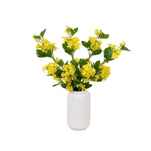 Bouquet de fleurs artificielles en lilas 30cm-100cm, fleurs en soie, décoration pour la maison et les mariages - Product Image 5