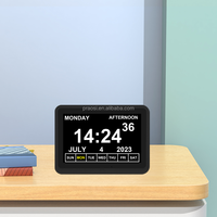 Pros Smart Calendrier Numérique Jour Horloge Parler Wifi Démence Horloge Analogique Médecine Rappels Alarme Agenda Photo Message Via App