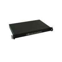 8 * ports lan 4 * SFP VPN OPNsense Pfsense Linux 4X10G SFP 1U rack pare-feu routeur sécurité serveur pare-feu pc