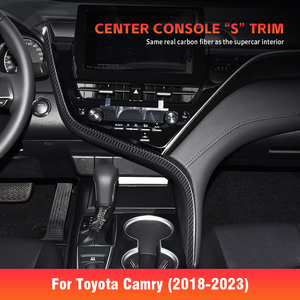 คอนโซลกลางคาร์บอนไฟเบอร์รุ่น S สำหรับตกแต่งภายในปี 2018-2023 - Product Image 2