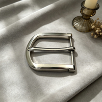 Hebilla de Cinturón de Metal de Aleación de Zinc de Alto Brillo con Logotipo Personalizado, Suministro Directo de Fábrica OEM, Cabeza de Cinturón de Cuero para Hombre