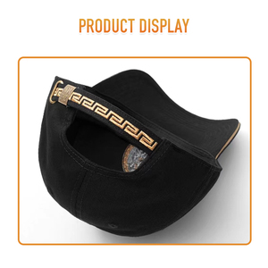 Casquette de baseball en coton à 6 panneaux, avec logo brodé personnalisé, broderie 3D de motifs animaliers, casquette de sport. - Product Image 3