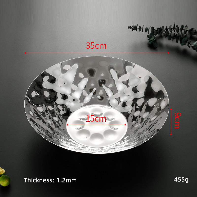 สีเงิน ทรงกลม ขนาด 35*8.5 ซม.