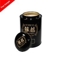 Boîte de conserve en métal personnalisée pour le thé, la sécurité alimentaire, le stockage des grains de café, conteneur en fer blanc, grande capacité, boîte d'emballage en fer blanc pour tisane en vrac