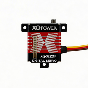 Servo RC Super Torque 20KG Sin Núcleo de Tamaño Mediano 2221F para Helicópteros RC, Uso en Exteriores, <span class=keywords><strong>Nivel</strong></span> <span class=keywords><strong>Principiante</strong></span>, Incluye Baterías, Metálico - Product Image 1