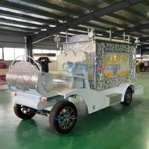Special Transport Manufacturers Sell Retro Electric Funeral Carriage Coffin Car Hearse and Motorcycle <b>Trailer</b> Hearse Funeral Car - Product Image 5