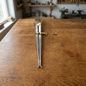 Pinzas divisoras cónicas de latón con corte tipo baguette, con calibrador de 10 pulgadas y piezas de latón para la fabricación de joyas y herramientas de bricolaje - Product Image 5