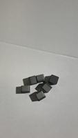 Coupe-tarière carré PDC, inserts en diamant polycristallin compact pour foret minier 9,4x9,4 mm