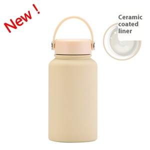 New34oz paslanmaz çelik termos seramik kaplama ile açık spor ve kamp için taşınabilir geniş ağız - Product Image 6