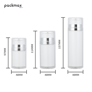 Botellas de Acrílico con Bomba Airless de 30-100 ml con Interior Recargable – Envases para Lociones Cosméticas - Product Image 6