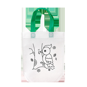 Sac à colorier DIY en non-tissé <span class=keywords><strong>pour</strong></span> enfants, motif dessin animé, idéal <span class=keywords><strong>pour</strong></span> la maternelle - Product Image 3