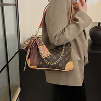 Sac fourre-tout décontracté de luxe pour femme 2026 de grandes marques, avec fermeture éclair rayée, en PU imperméable