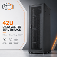 Armoire de serveur ZTmm 42U, 19 pouces, armoire réseau de centre de données détachable, OEM ODM