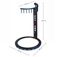 Machine de jeu d'arcade à réaction rapide, jeu de capture de bâton tombant, fonctionnement à pièces, jeu de réflexes