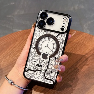 เคส TPU ชุบไฟฟ้าสุดหรูพร้อมเคสโทรศัพท์ฟิล์มเลนส์สำหรับ iPhone 17 PRO MAX เคสแผงวงจร - Product Image 4