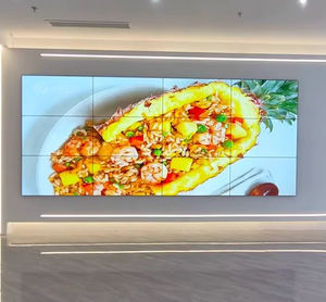 55 Inch IPS Hard <b>Screen</b> Anti Glare High Contrast Ratio Conference Room LCD Video <b>Wall</b> Panel - Product Image 5