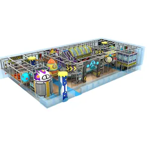 Guangzhou Custom Multi-Layer Doolhof Super Leuke Klimuitrusting Speelhuis Voor Kinderen Spelen Gym