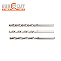 Eurocut Factory HSS DIN340 Foret hélicoïdal longue série HSS M2 M35 M42 pour le forage des métaux