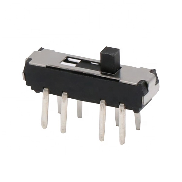MICROINTERRUTTORE A SLITTA 2P3T 3 POSIZIONI 8 PIN MICRO SLIDE