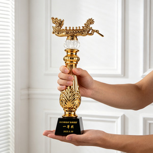 Trophées et récompenses Dragon Boat en métal style coupe, vente en gros directe usine - Product Image 1