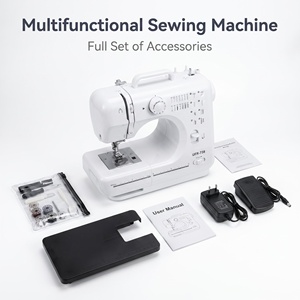 Machine à coudre multifonction UFR-738, 38 points, ensemble d'accessoires complet, certifiée CE, kit de couture domestique pour la confection de vêtements DIY à la maison - Product Image 4