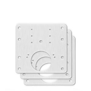 <span class=keywords><strong>Kit</strong></span> de réparation de charnières de meubles de haute qualité pour fournisseurs, plaque de réparation de charnière de placard avec 6 supports de montage - Product Image 5