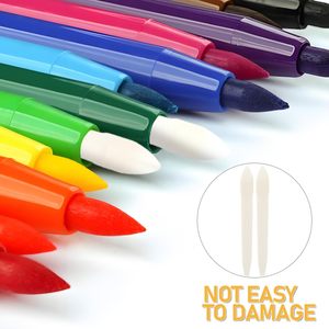0.7/2.0/4.5/7.8/8.0/10mm Fine Round Chisel Flat Tip Nylon Replacement <b>Refillable</b> Acrylic Marker <b>Pen</b> Nib or Tip - Product Image 4