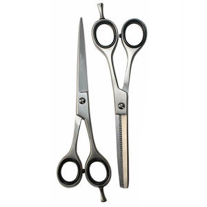 Haute qualité avec pochettes en PU 6.5 "ciseaux de coiffure et de coupe ciseaux de coupe de cheveux - Product Image 1