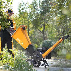 เครื่องหั่นย่อยโดริท CE 50มม. 6.5hp 7HP เบนซินเอทีวีดรัม5ซม. แฮ็คเกอร์กิ่งไม้เครื่องทำลายไม้สับละเอียด - Product Image 6