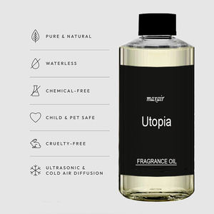 <span class=keywords><strong>Utopia</strong></span> 500ml Aceite de fragancia para difusores de aromaterapia Difusor de fragancia anhidra 360 Difusor Aceites esenciales - Product Image 2