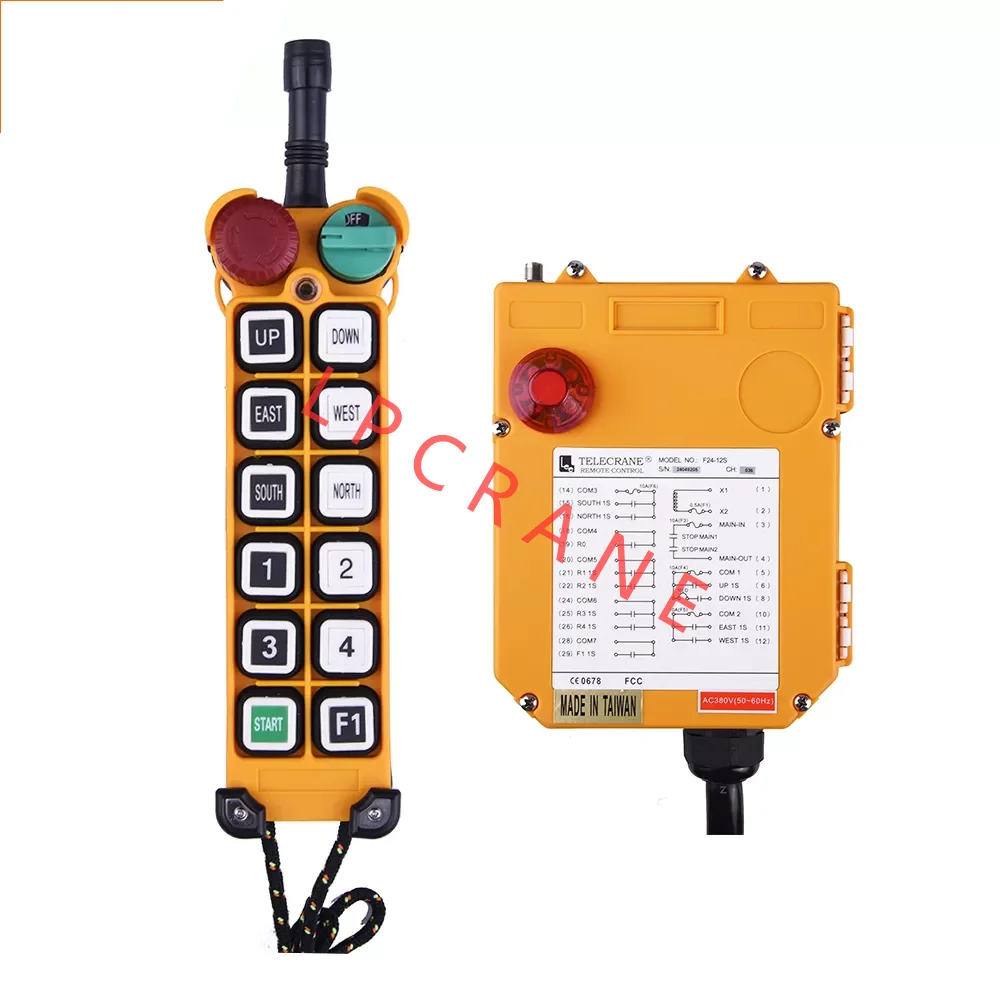 Новый f24-12s + 10 способ кран пульта дистанционного управления промышленных Корона кран путешествуя беспроводной контроллер