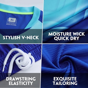 Unisex Soccer Jersey Set for Adults Printed 100% Polyester Custom Name Number Logo Sportswear Training Uniform - Product Image 6