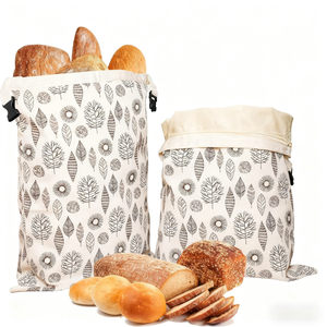 Kantong roti lilin lebah untuk Sourdough, 2 pak tas roti lilin lebah dapat digunakan kembali untuk penyimpanan XL 17x13 inci - Product Image 1