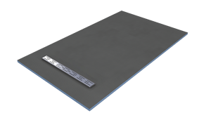 Kit de <span class=keywords><strong>douche</strong></span> en XPS imperméable, bac de <span class=keywords><strong>douche</strong></span> en XPS avec grille en acier inoxydable, drain incliné pour zone humide de salle de bain, facilement adaptable <span class=keywords><strong>sur</strong></span> <span class=keywords><strong>mesure</strong></span> - Product Image 4