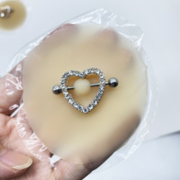 Joyería para Pezones, Piercings, Barras Reutilizables de Silicona, Adhesivos para Pezones, Cubiertas para Senos, Anillos de Cosplay, Protectores de Senos